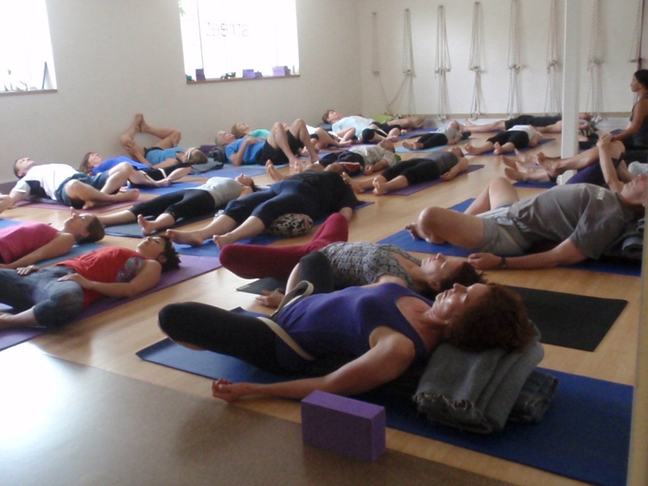 New Year's Day at Johnny's Holiday Yoga