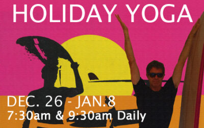 Johnny’s Summer Schedule and Holiday Yoga ’23/24